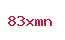 83xmn