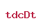 tdcDt