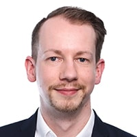 Runder schwarz weißer Bildausschnitt von André Beschmann