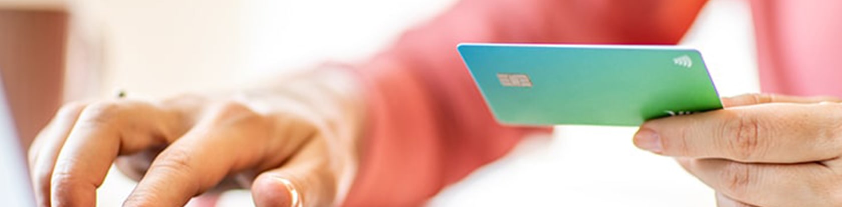 Kreditkarte wird im Banking Portal für Ratenzahlungen verwendet