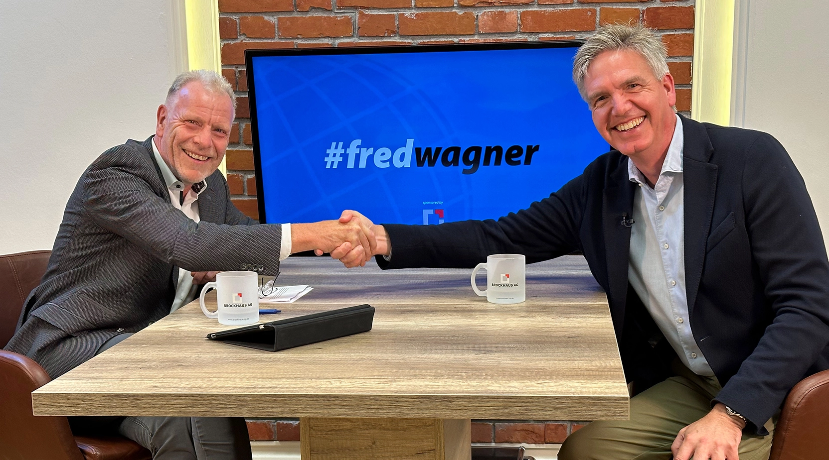 Prof. Dr. Fred Wagner und Dr. Patrick Fiedler im Interview über Versicherungswirtschaft und Risikomanagement, präsentiert von BROCKHAUS AG.