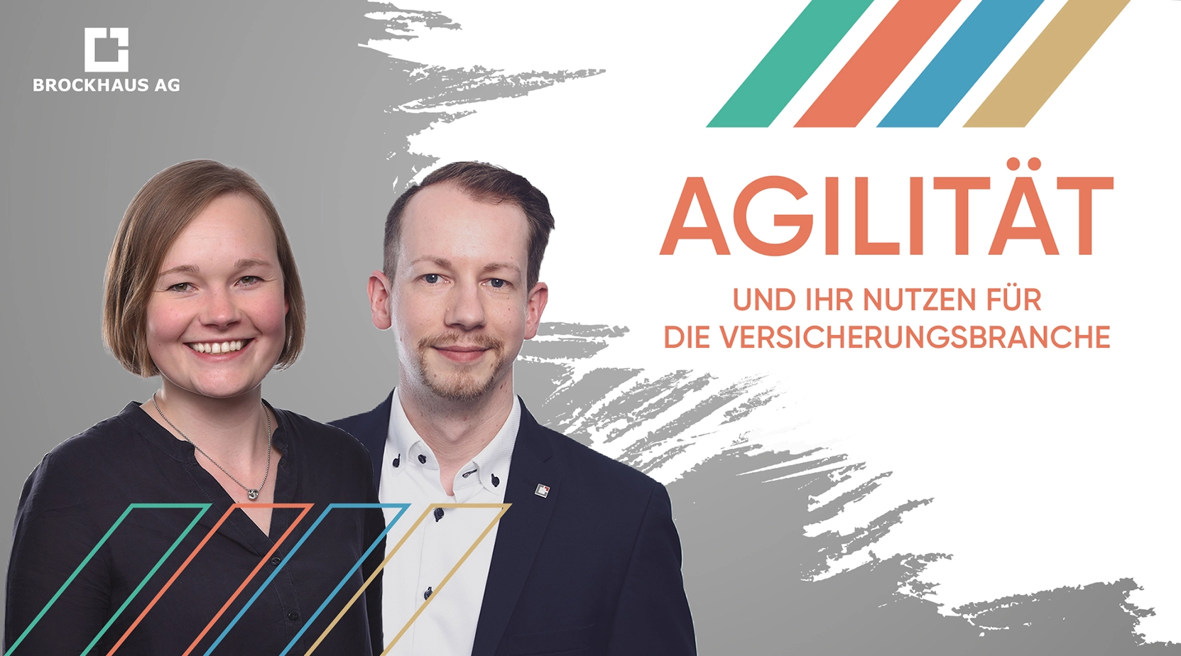 Kristin Kotte und André Beschmann starten die Videoserie mit ihrem Video zur Agile Transformation in der Versicherung: Warum jetzt und was hat VUCA damit zu tun?