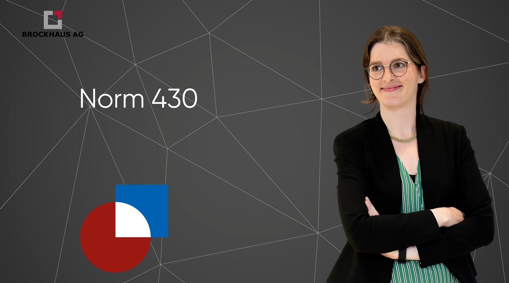 Titelbild des Erklärvideos zu der BiPRO-Normreihe 430 mit Sarah Hesse
