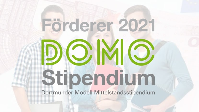 Als Partner des Dortmunder Modells für Mittelstands-Stipendien (DoMo), vergibt die BROCKHAUS AG ein Stipendium in Höhe von 1.500 Euro.